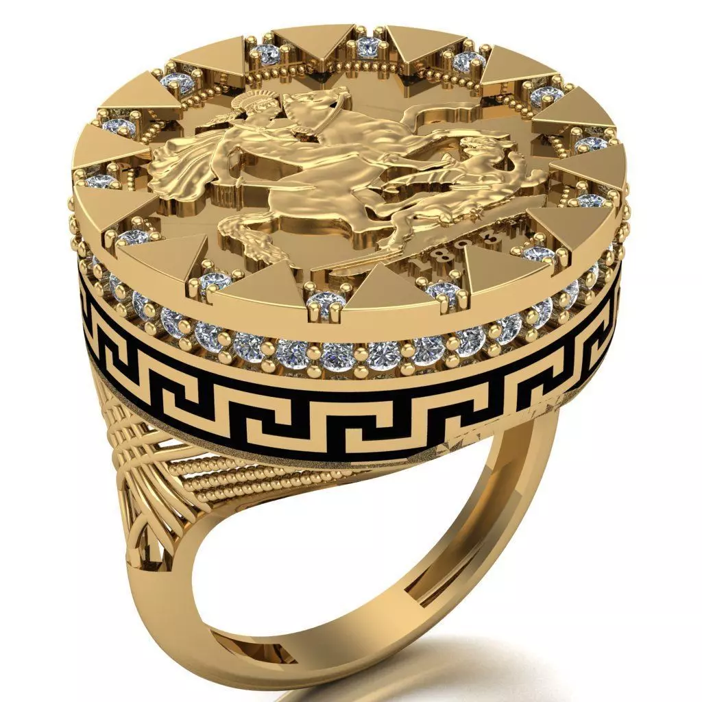 Lira Ring 002 3D print model