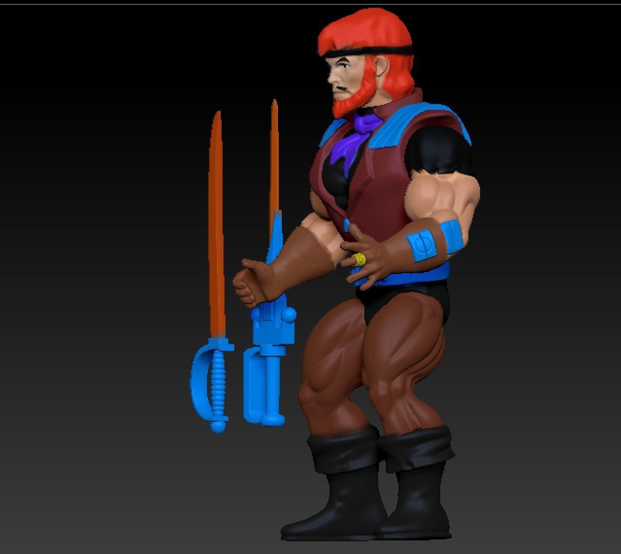 SEA HAWK MOTU  3D print model_1