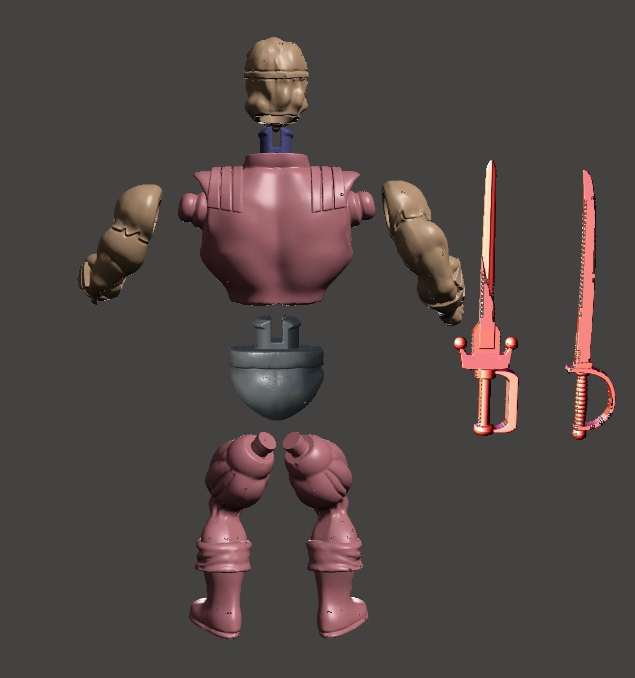 SEA HAWK MOTU  3D print model_9