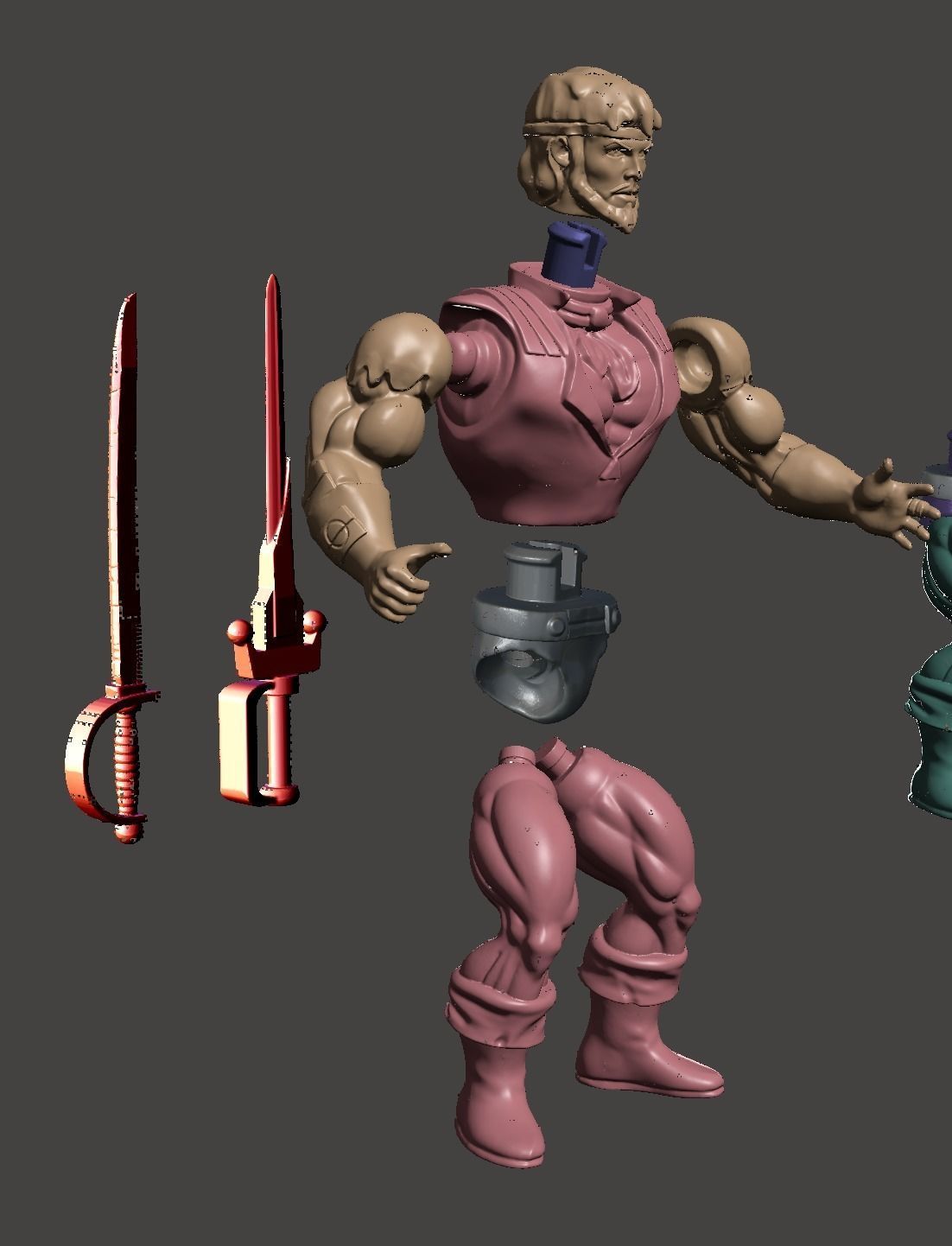 SEA HAWK MOTU  3D print model_7