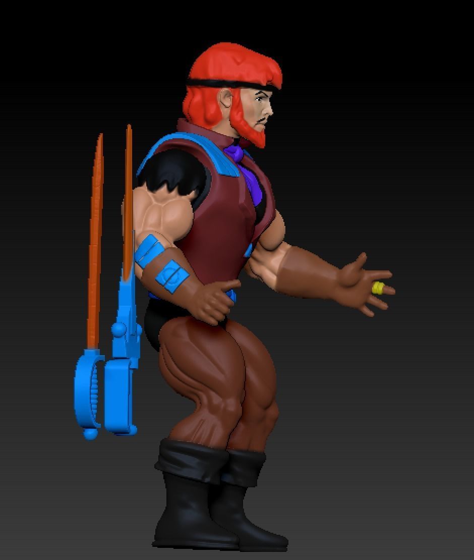 SEA HAWK MOTU  3D print model_3
