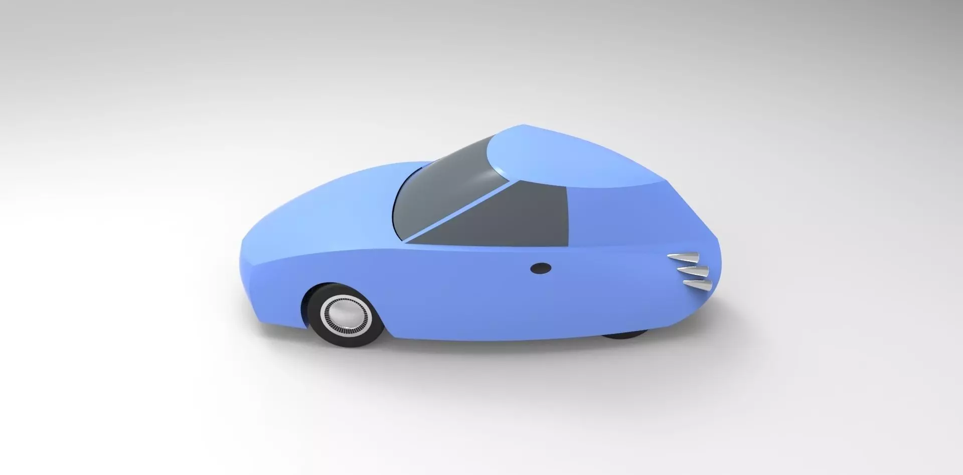 Toon Car Free 3D model