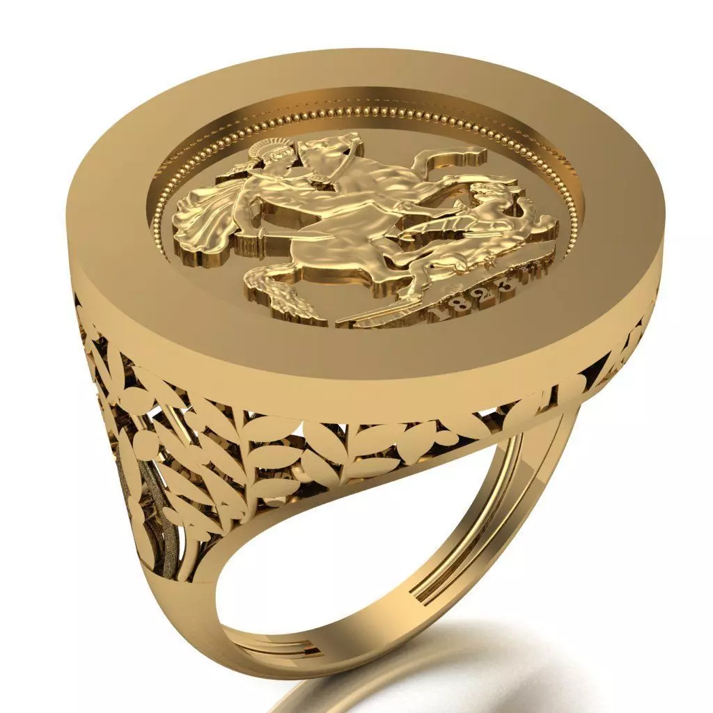 Lira Ring 003 3D print model