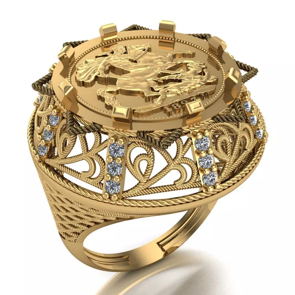 Lira Ring 004 3D print model