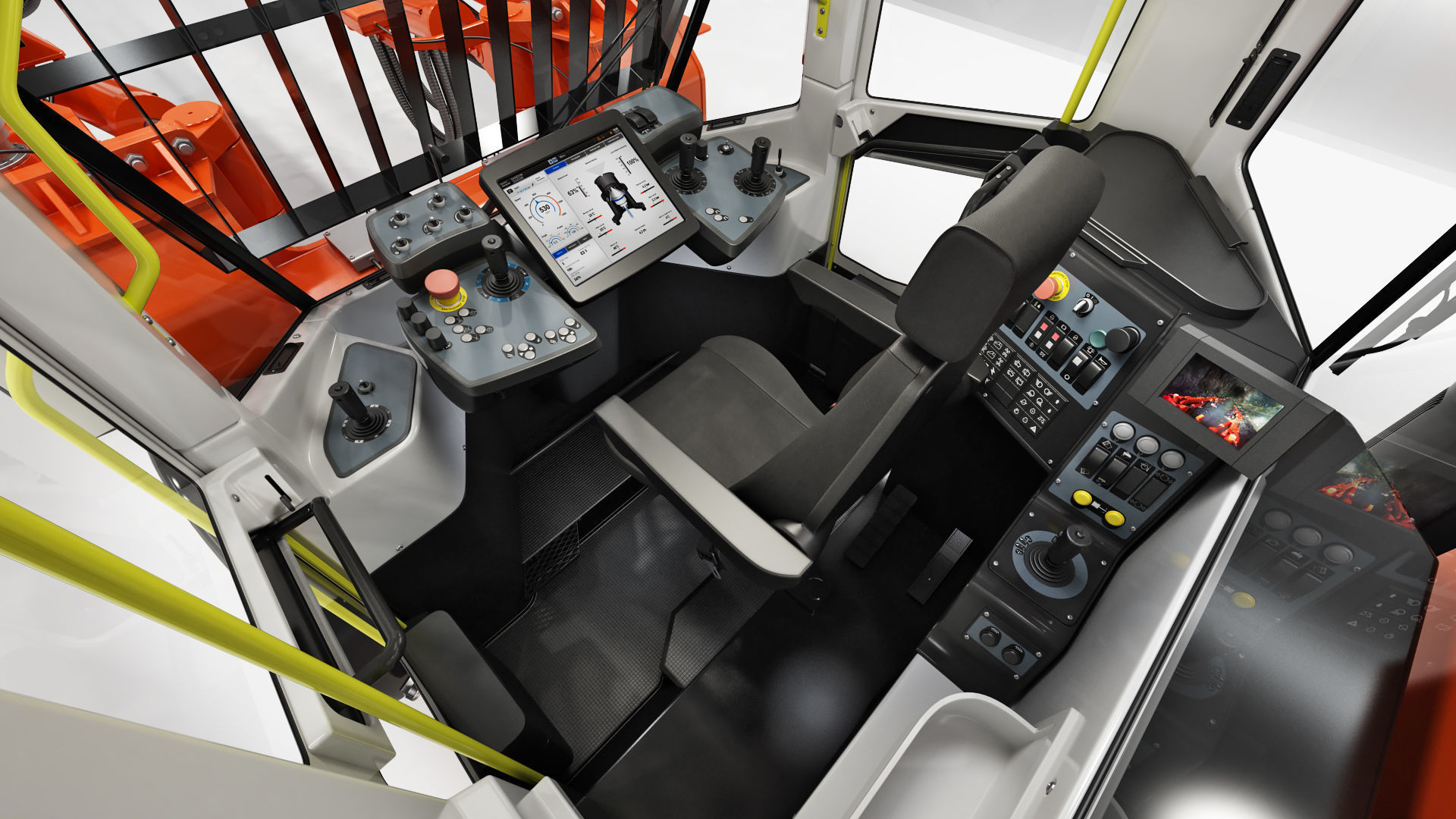 Underground Mining Drill Rigs DD422iE 3D model_5