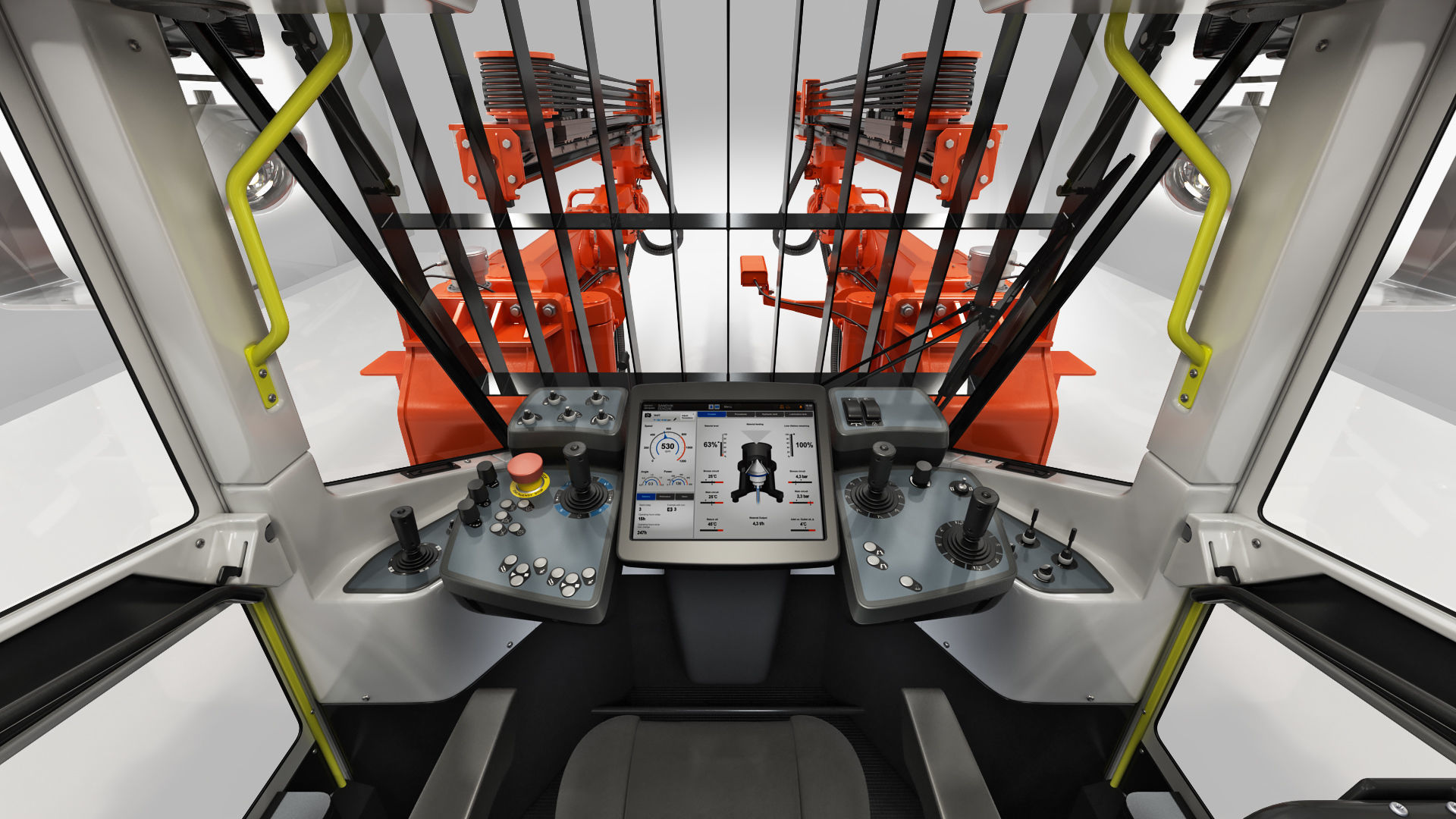 Underground Mining Drill Rigs DD422iE 3D model_6