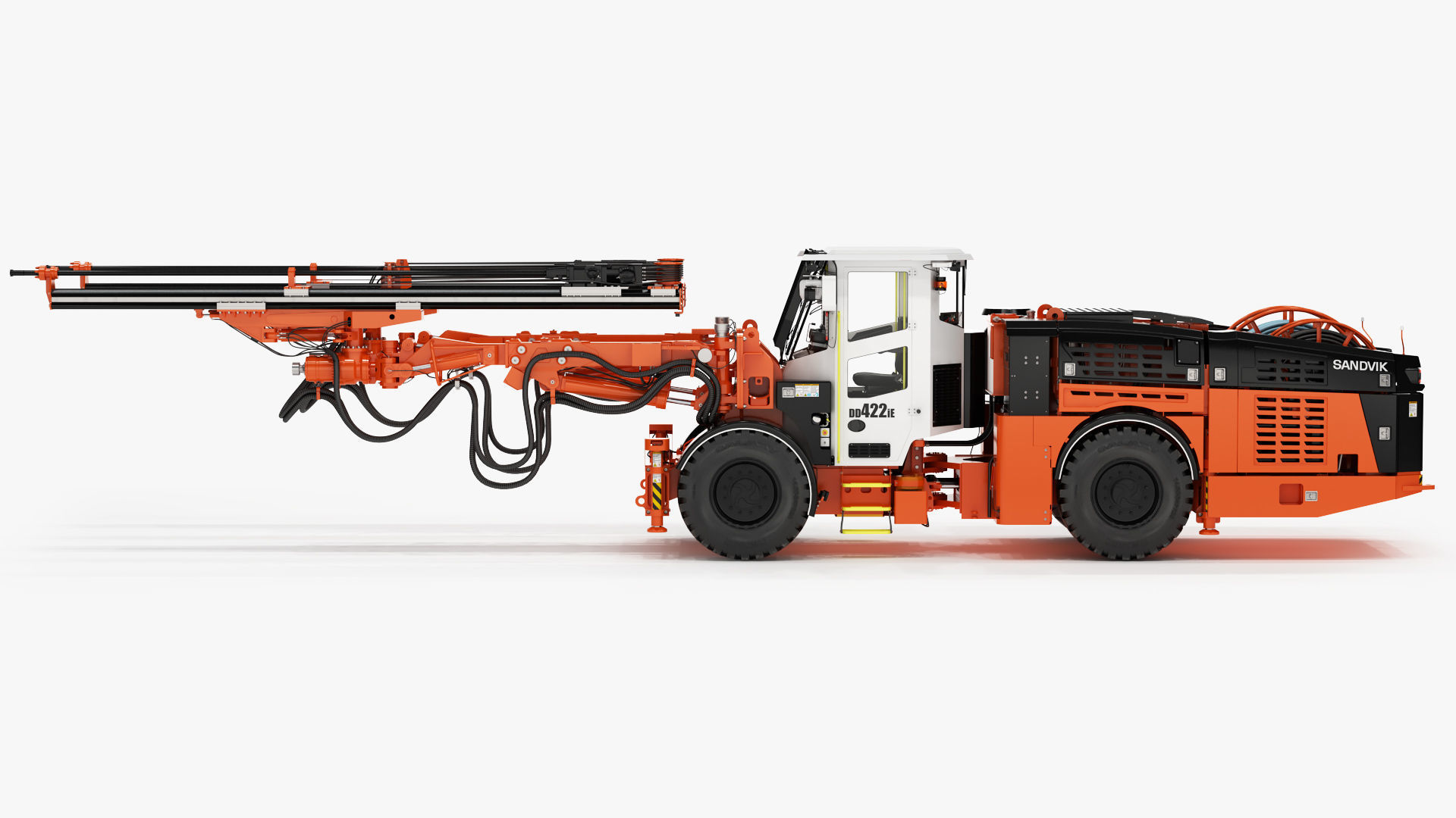 Underground Mining Drill Rigs DD422iE 3D model_7