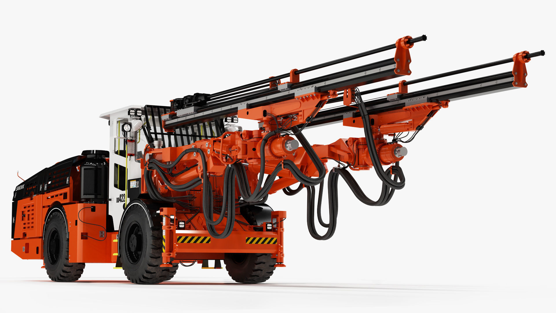 Underground Mining Drill Rigs DD422iE 3D model_16