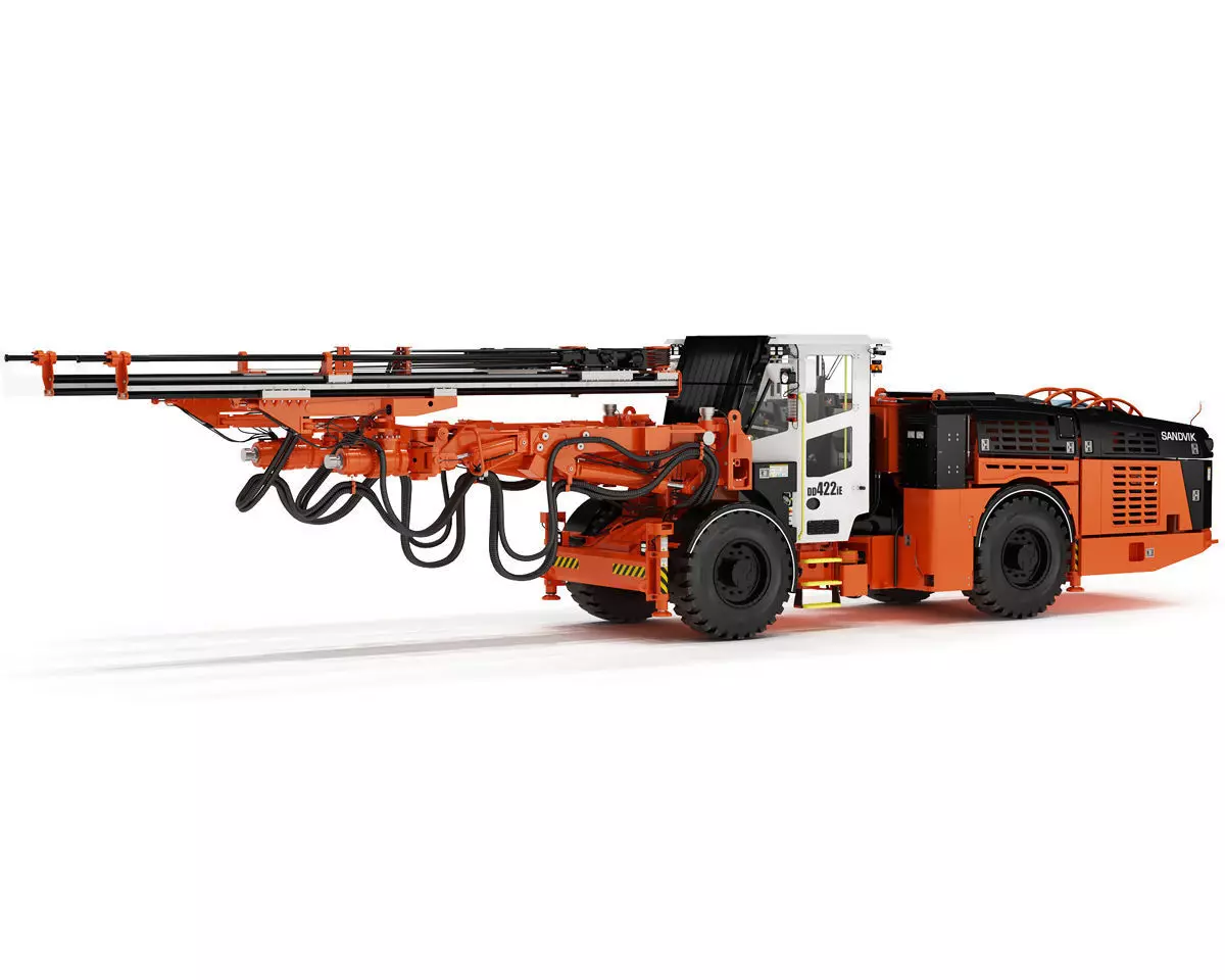 Underground Mining Drill Rigs DD422iE 3D model_0