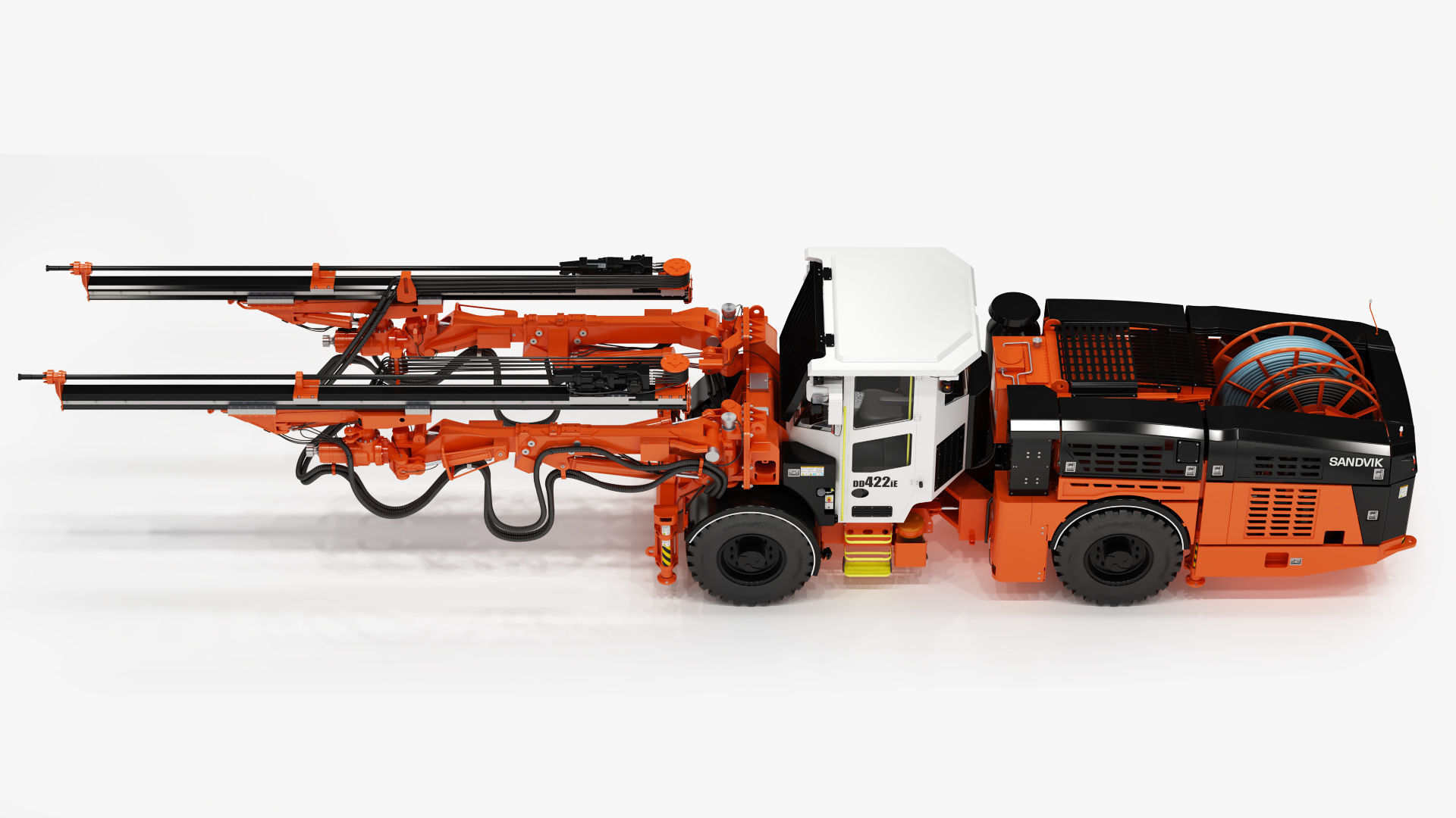 Underground Mining Drill Rigs DD422iE 3D model_8