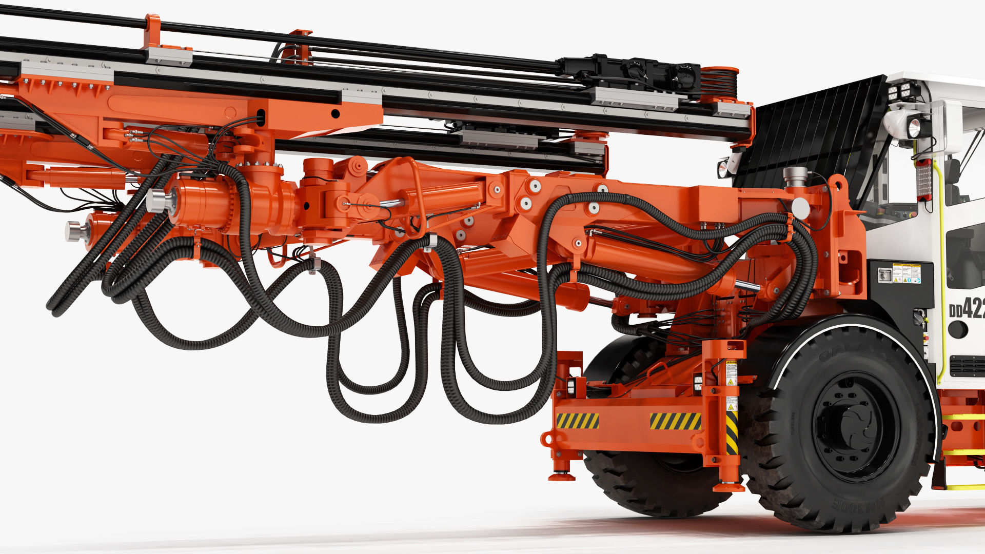 Underground Mining Drill Rigs DD422iE 3D model_25