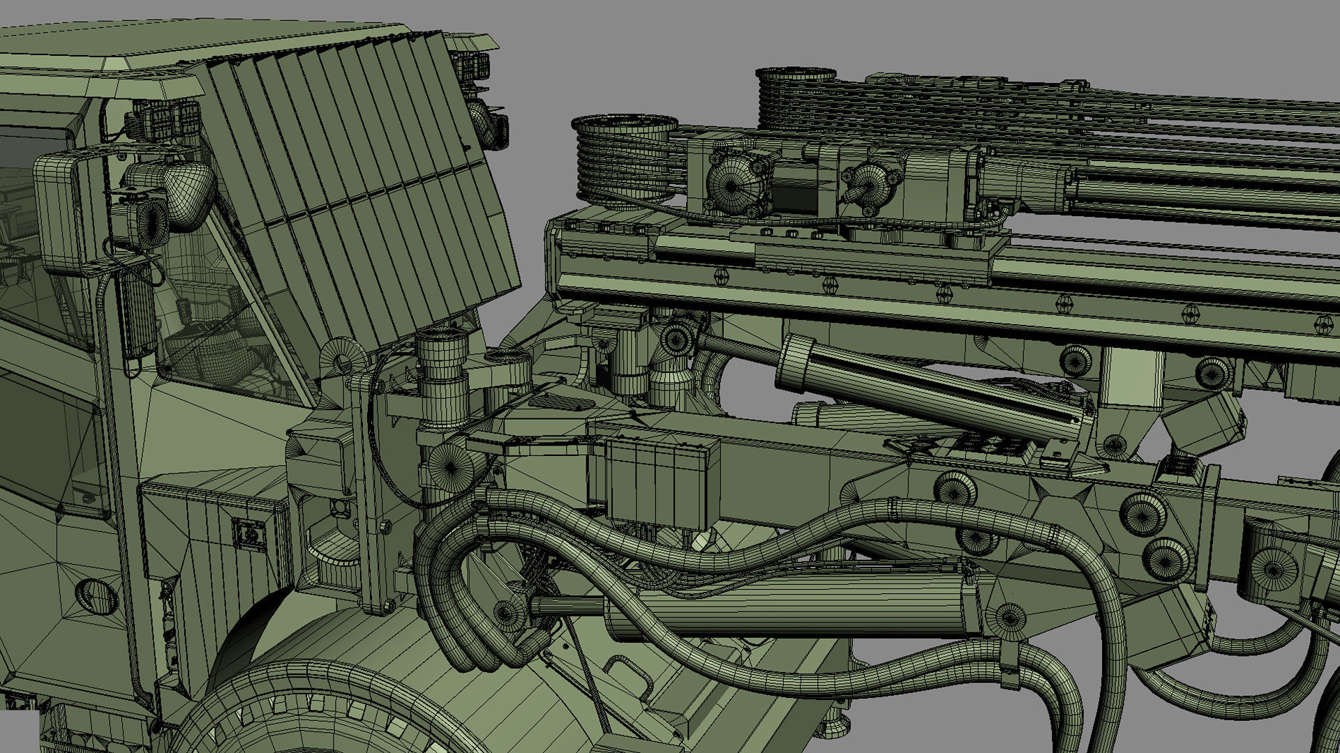 Underground Mining Drill Rigs DD422iE 3D model_39