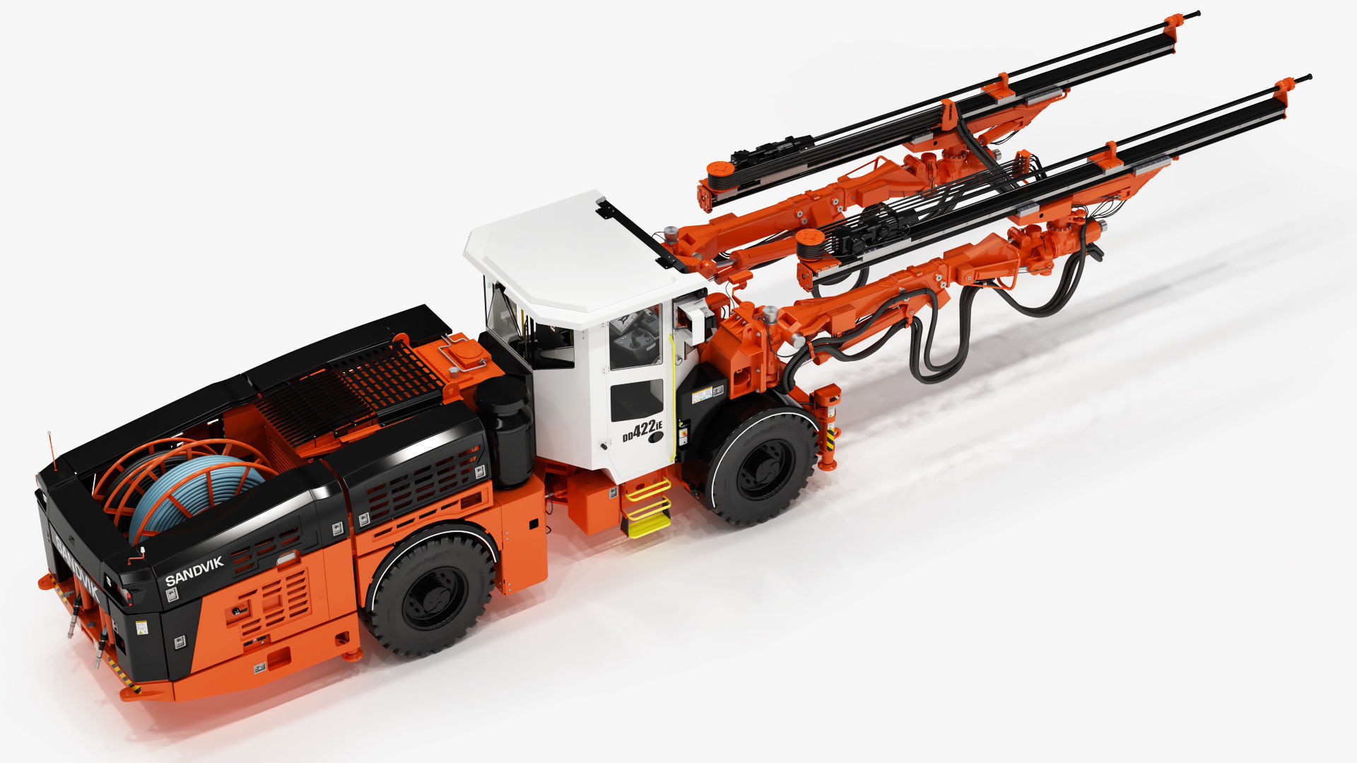 Underground Mining Drill Rigs DD422iE 3D model_12