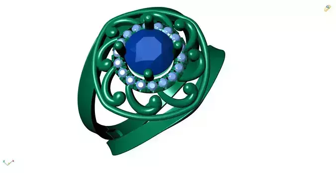 Iight Weight Engagement Ring