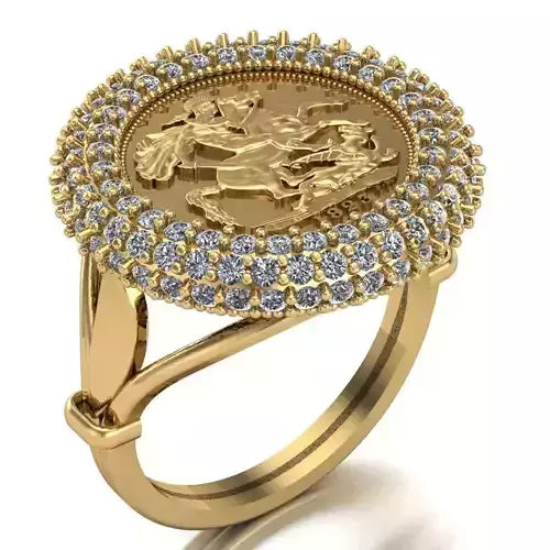 Lira Ring 005 3D print model