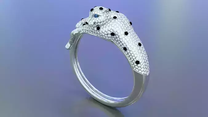 Bracelet tiger 3D print model