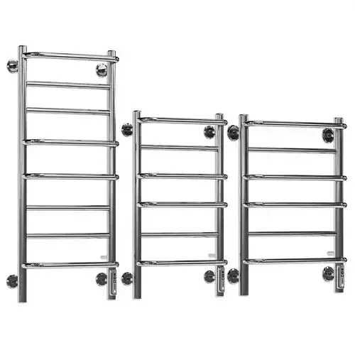 Terminus Electric heated towel rail with thermostat