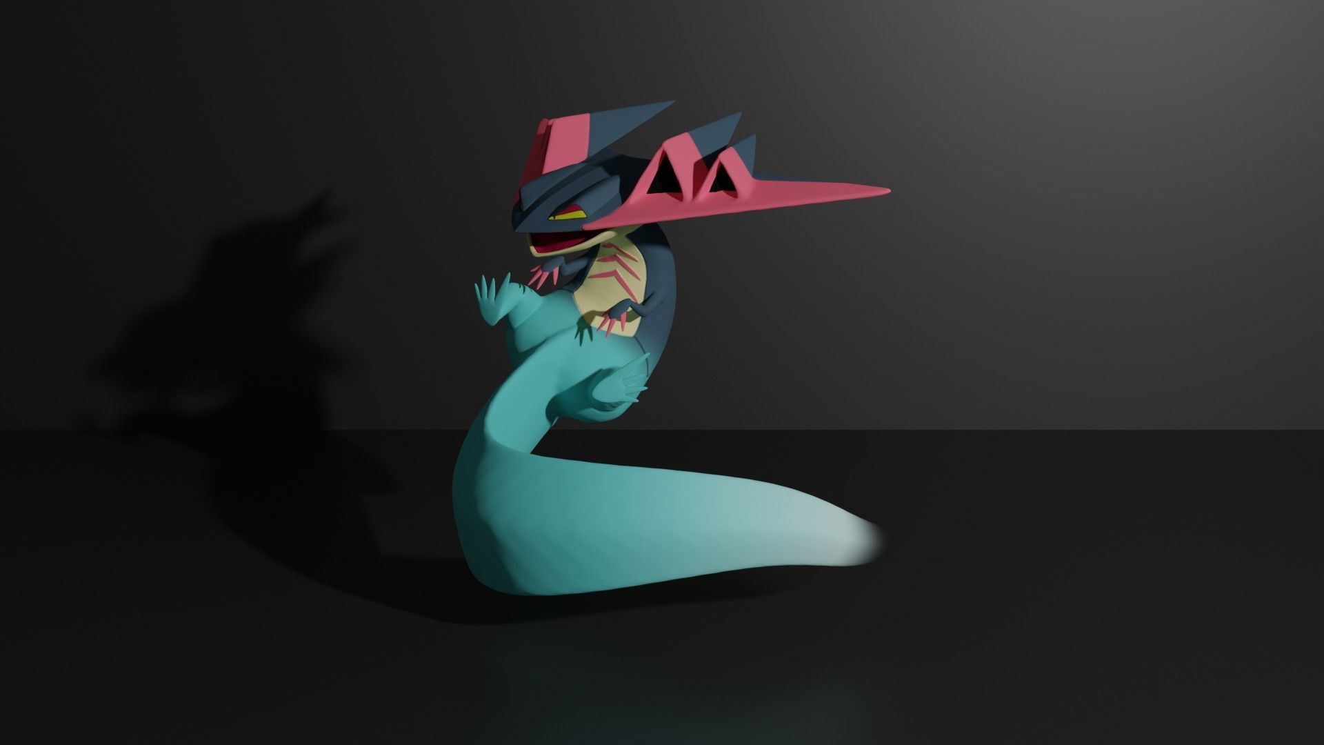 Dreepy Drakloak and Dragapult 3D print model 3D print model_13