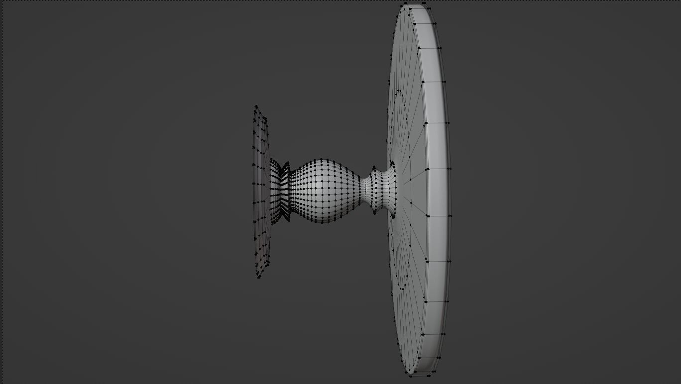 wooden table without PBR texture  Free 3D model_13