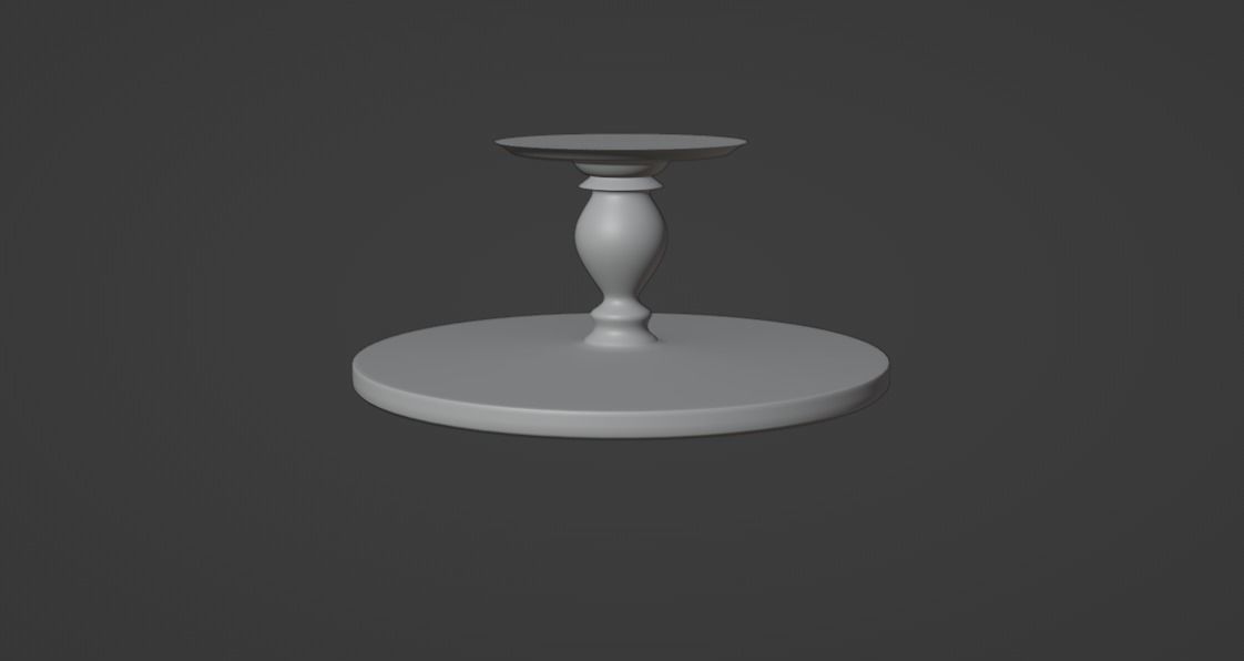 wooden table without PBR texture  Free 3D model_6