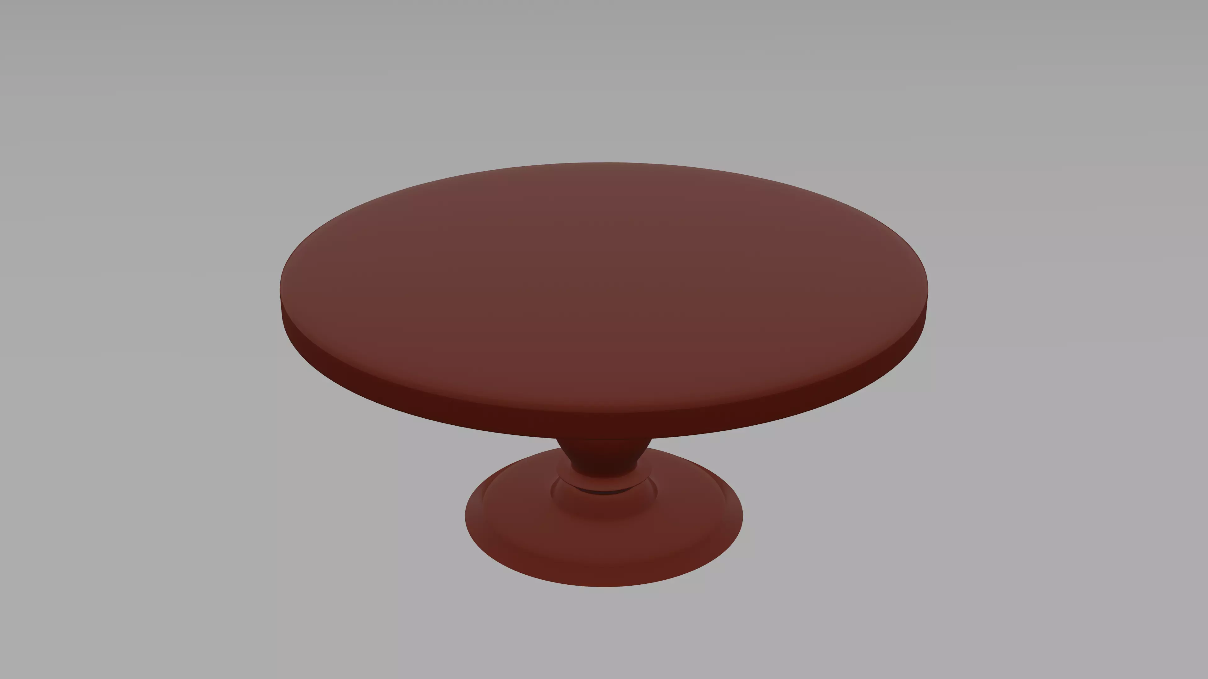 wooden table without PBR texture  Free 3D model_0