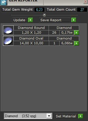 Womens Rings With Stone Ring Ready STL 3DM Models Rings women 3D print model_6