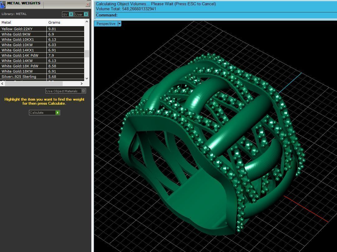 Womens Rings With Stone Ring Ready STL 3DM Models Rings women 3D print model_5