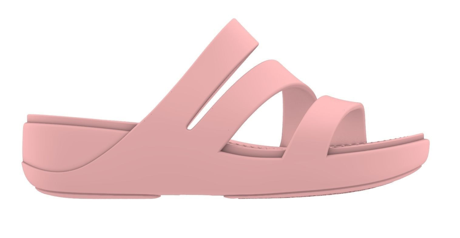 Female Sandal 3D print model_1