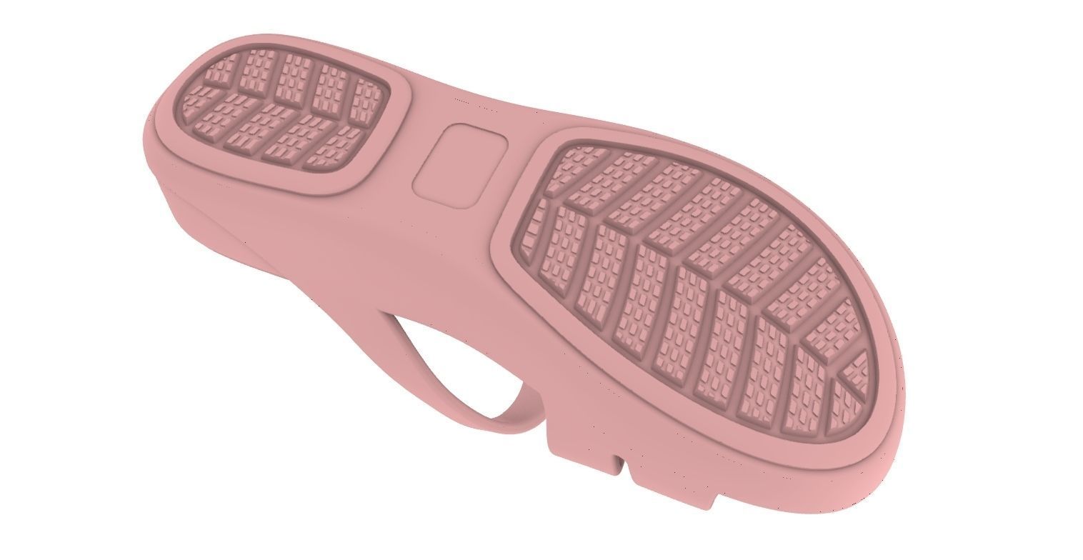 Female Sandal 3D print model_9