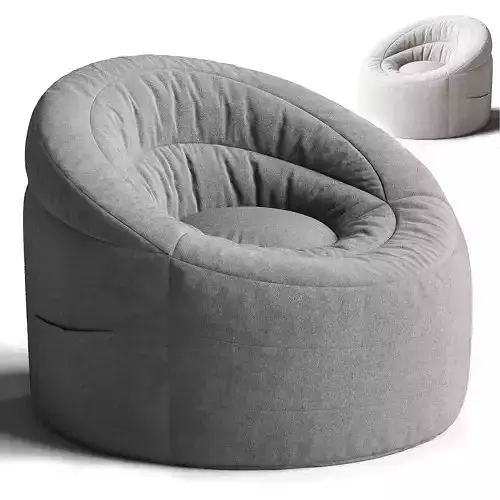 POD by Urban Shop Soft Plush Corduroy Bean Bag Chair