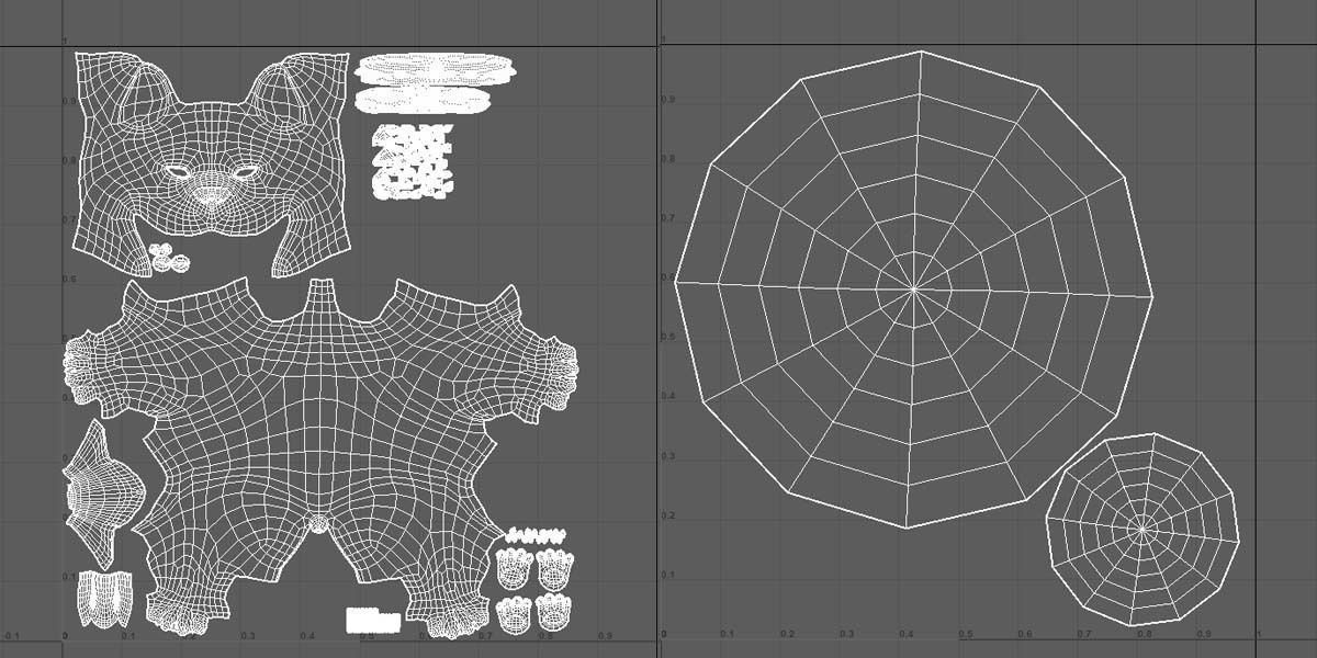 French Bulldog BaseMesh Low-poly 3D model_4