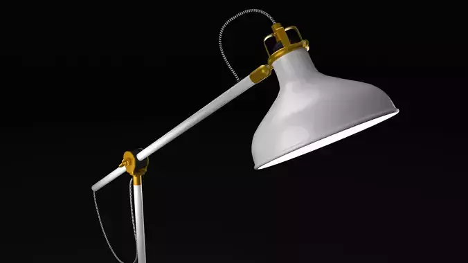 3D model IKEA Ranarp floor lamp