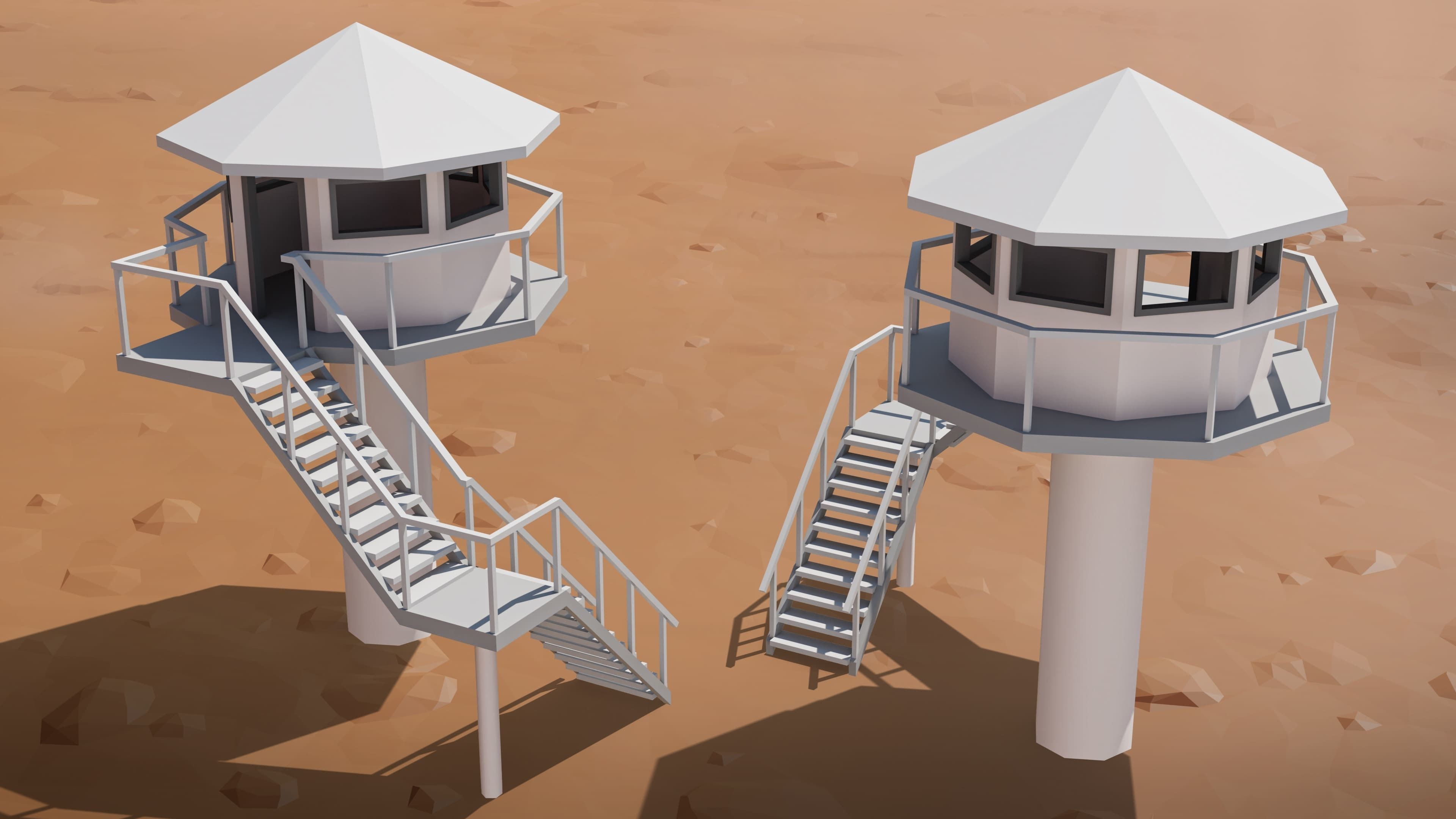 Military FREE Free low-poly 3D model_8