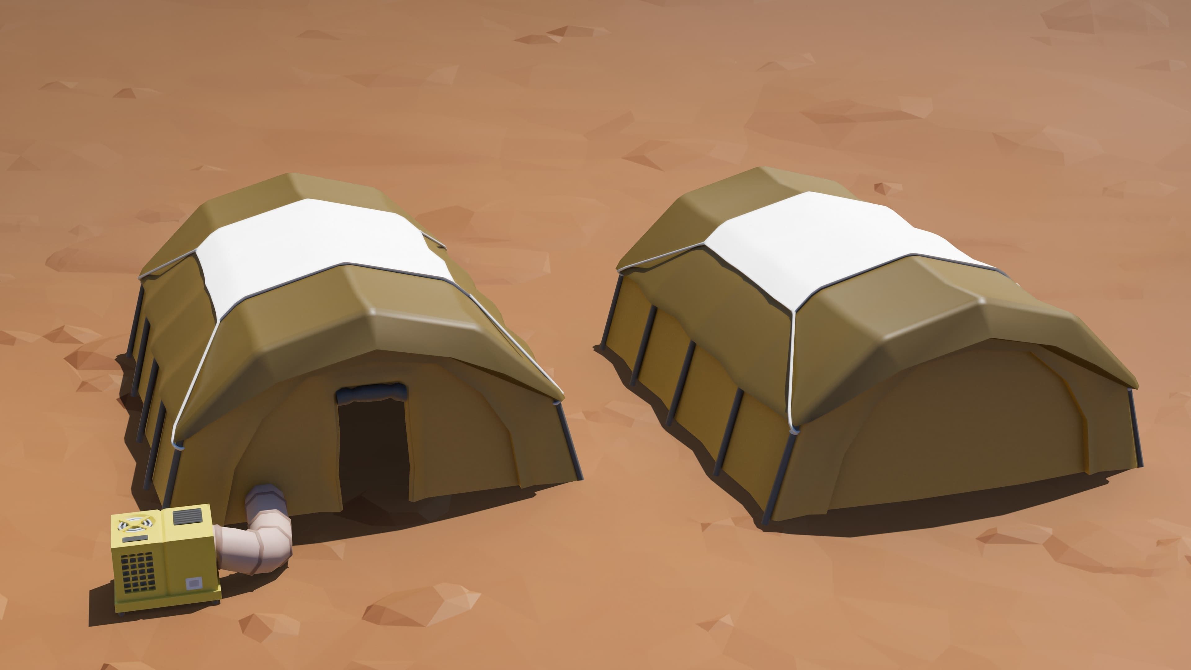 Military FREE Free low-poly 3D model_4