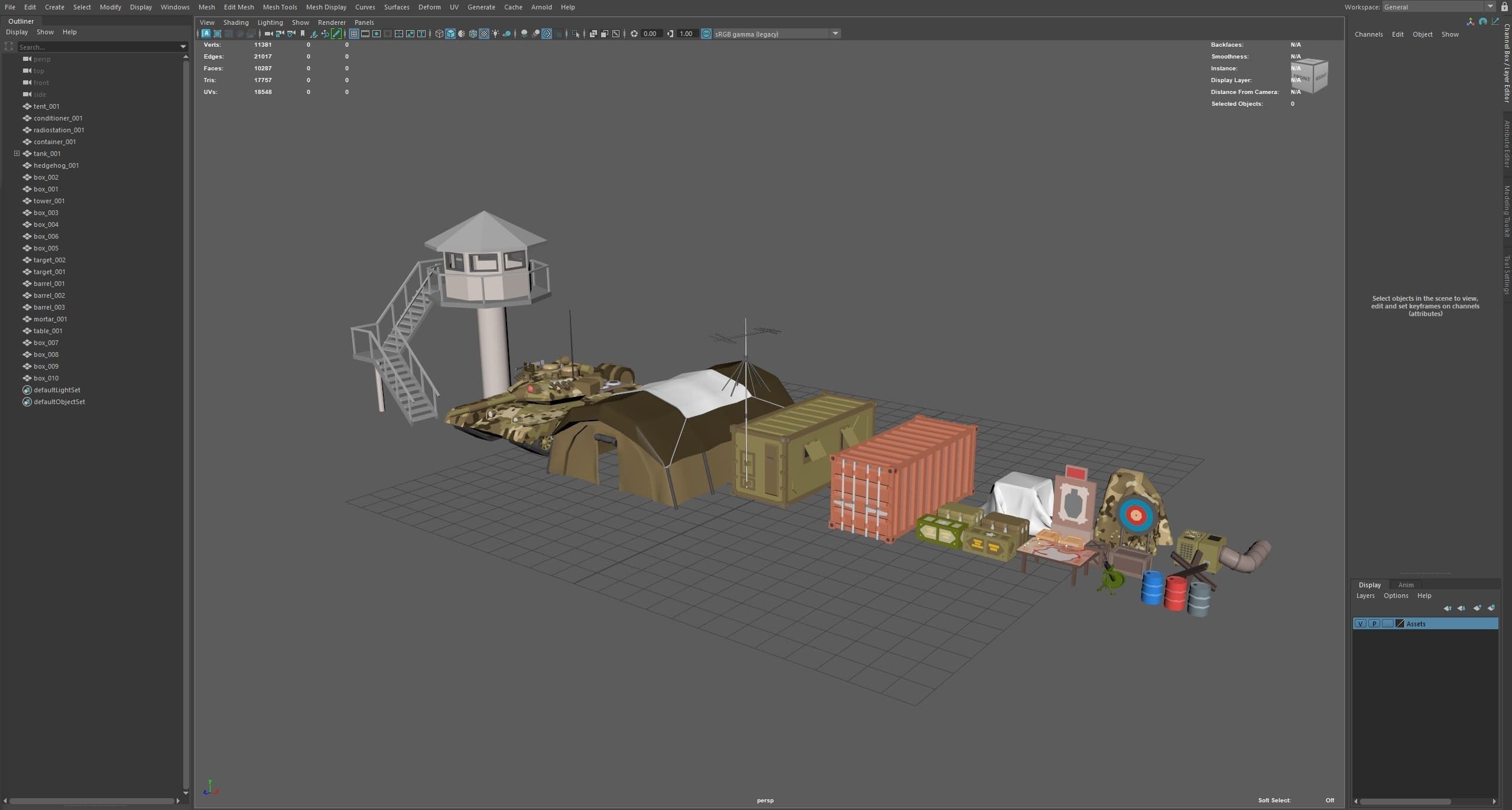 Military FREE Free low-poly 3D model_13