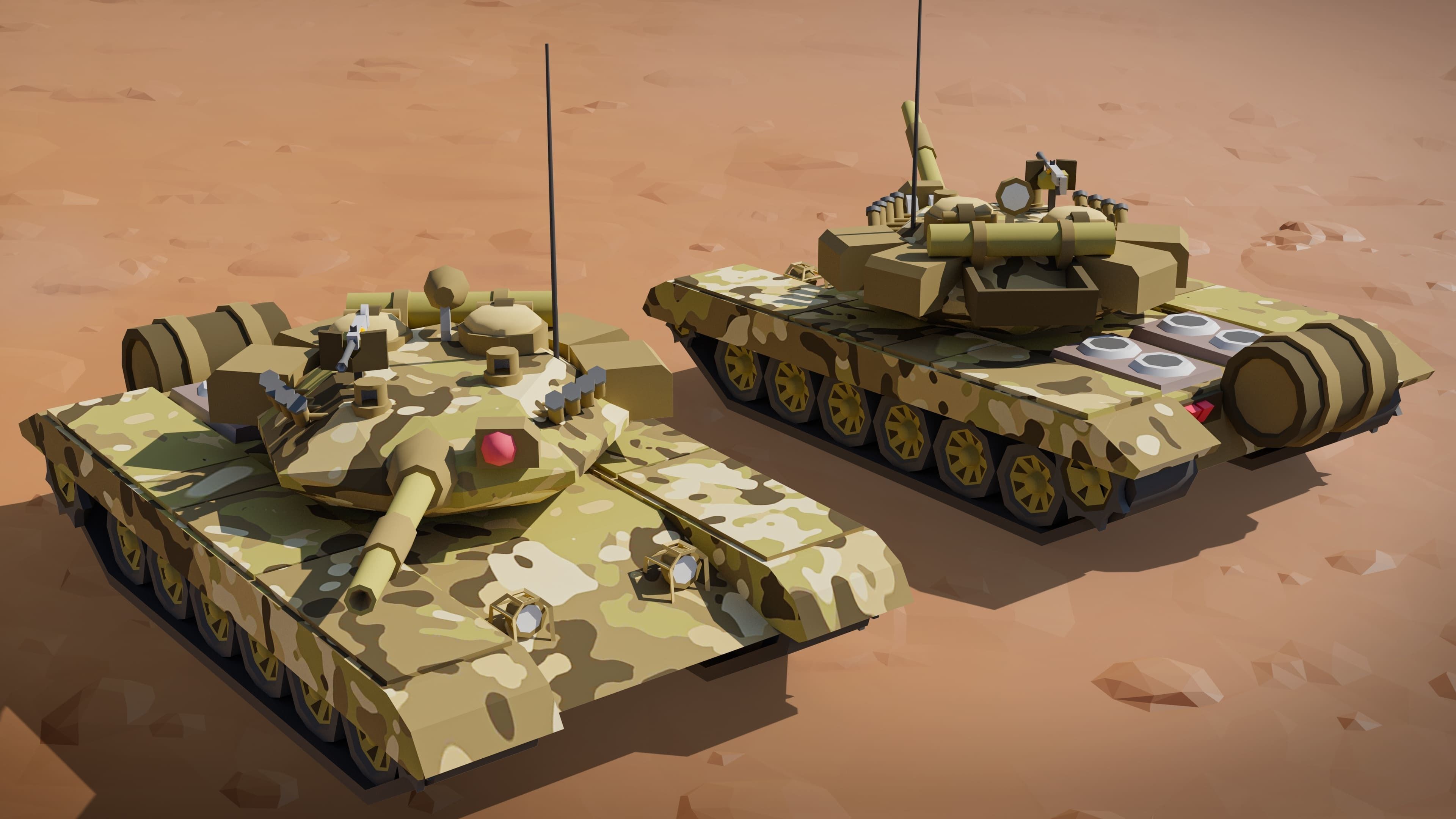 Military FREE Free low-poly 3D model_3