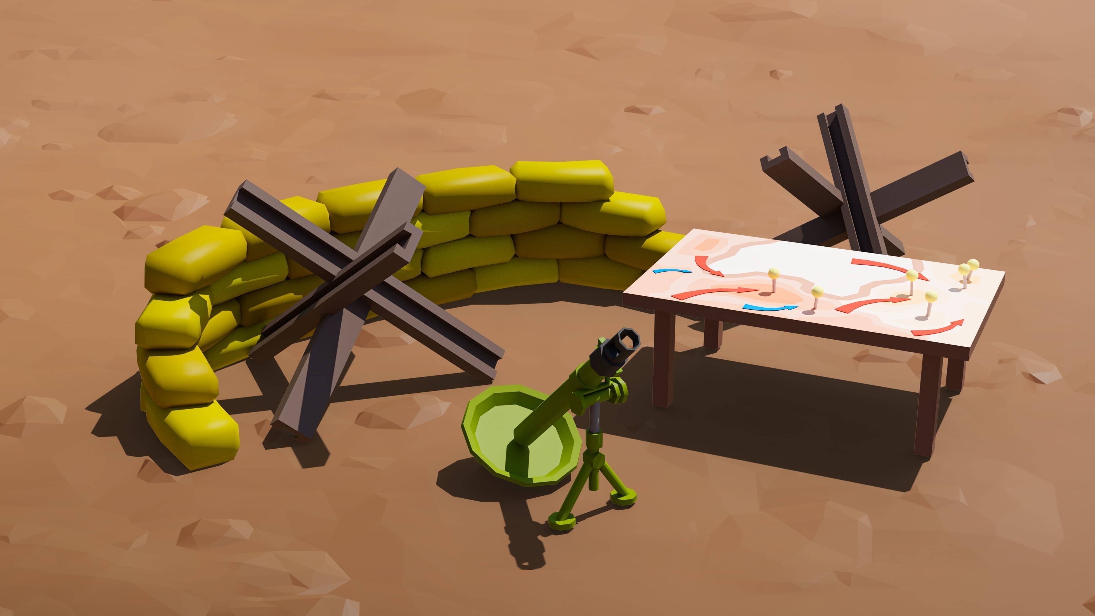 Military FREE Free low-poly 3D model_9