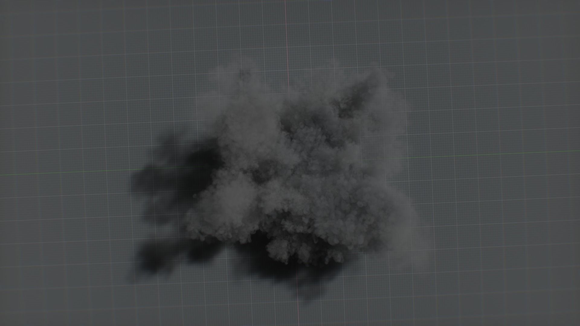 Artillery Grenade Explosion Animation 3D 3D model_2