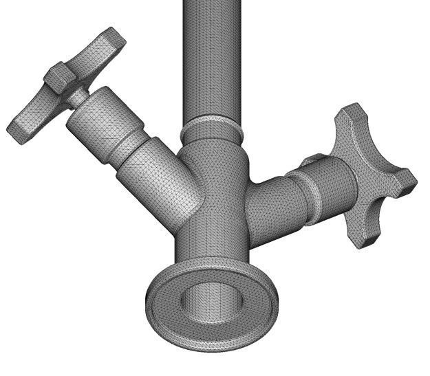 PVC Mixer Faucet 3D model_7