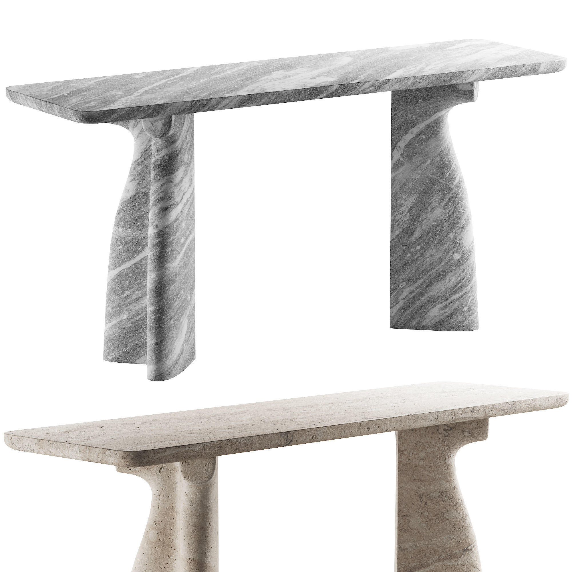 377 Collection Particulire CHESS console table Mathieu Delacroix 3D model_5