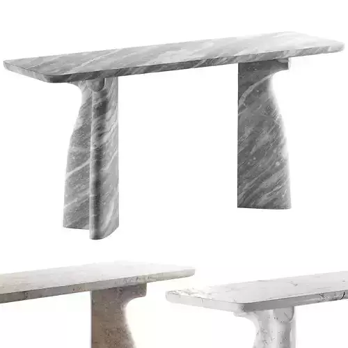 377 Collection Particulire CHESS console table Mathieu Delacroix 3D model
