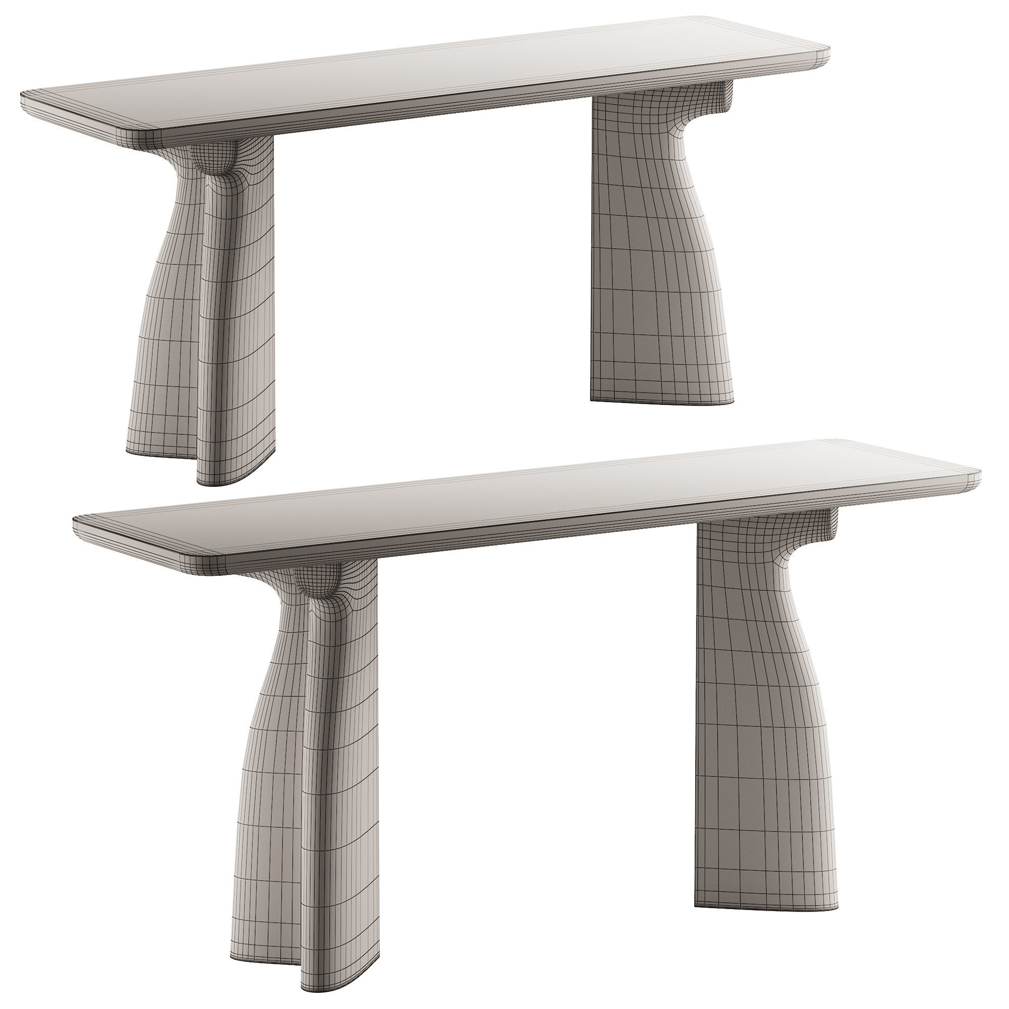 377 Collection Particulire CHESS console table Mathieu Delacroix 3D model_6