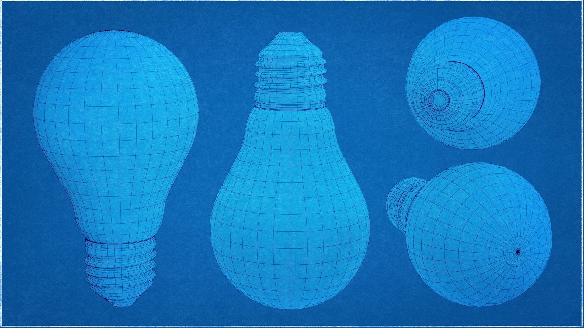 16 Bulbs Types 3D model_26