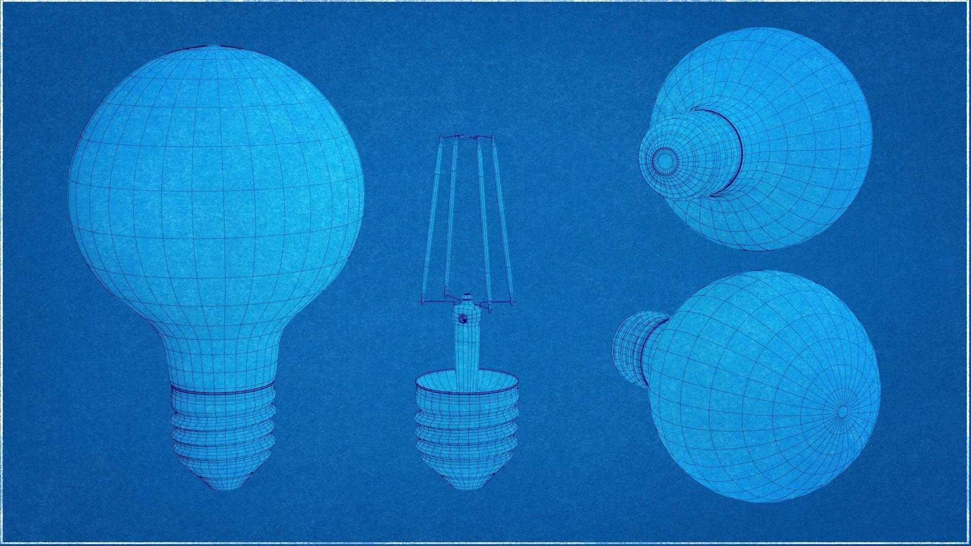 16 Bulbs Types 3D model_47