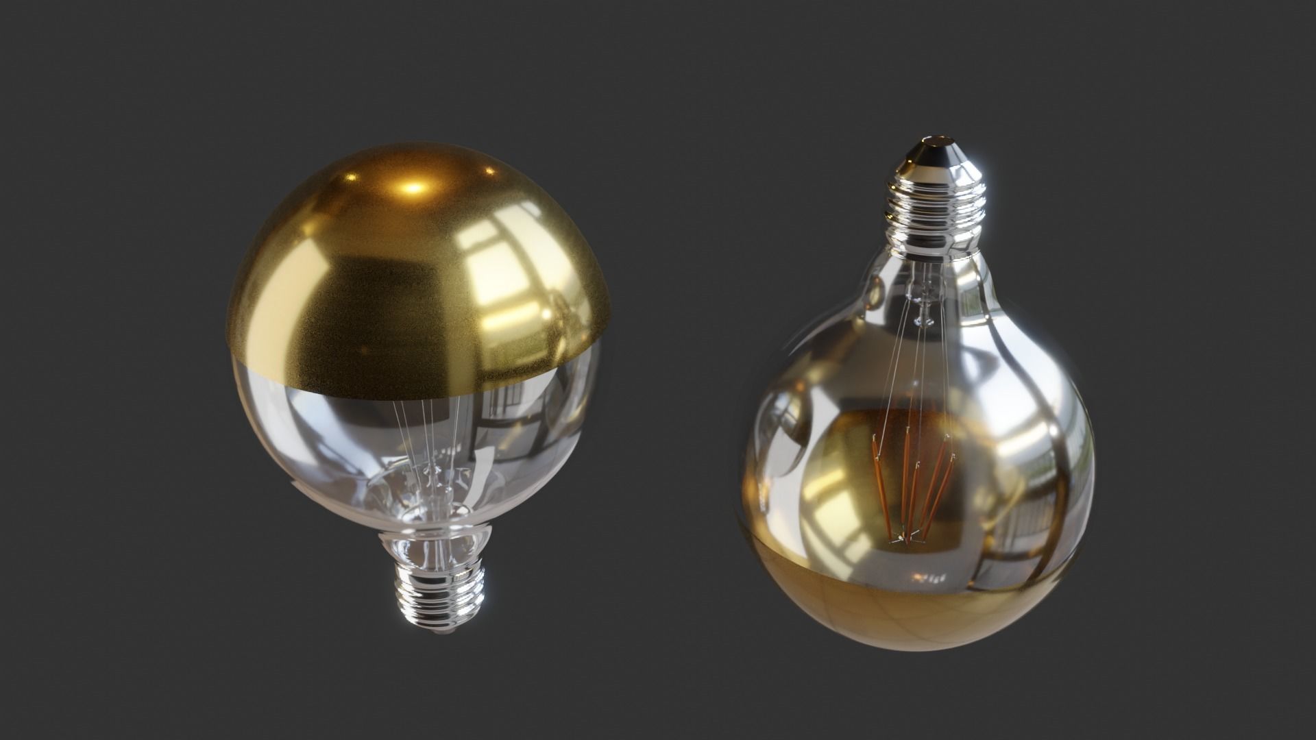 16 Bulbs Types 3D model_18