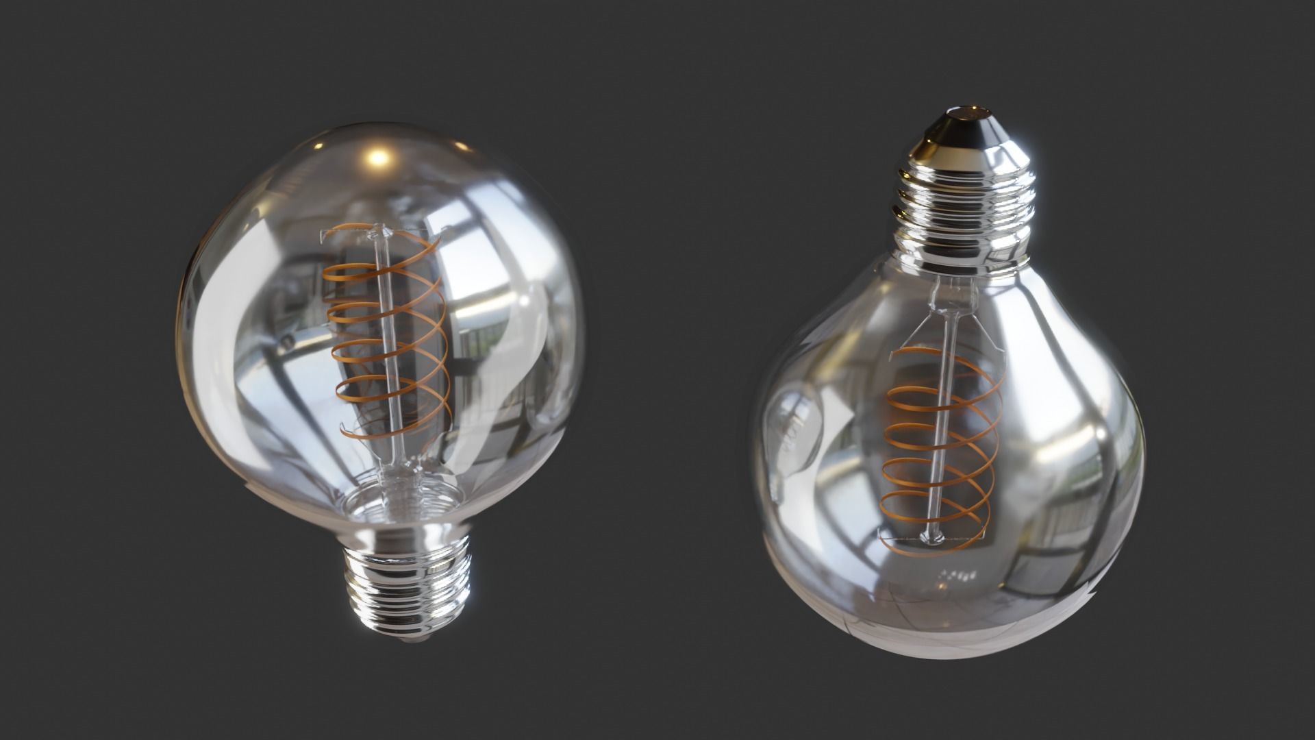 16 Bulbs Types 3D model_12