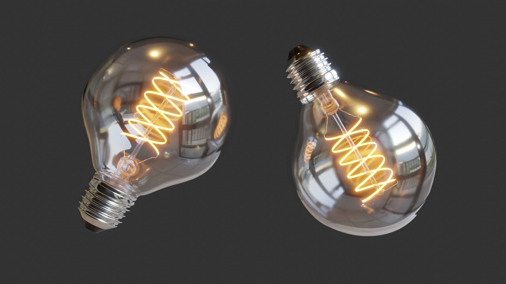 16 Bulbs Types 3D model_13