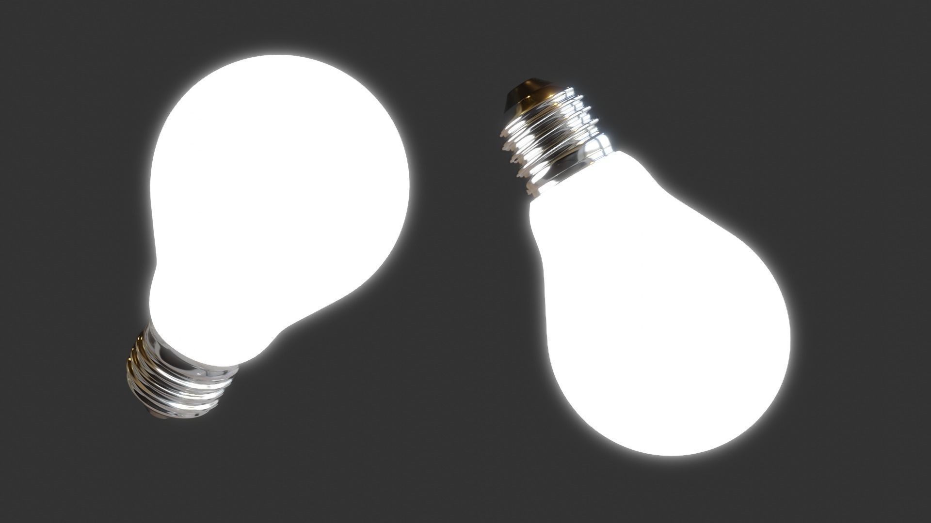 16 Bulbs Types 3D model_25