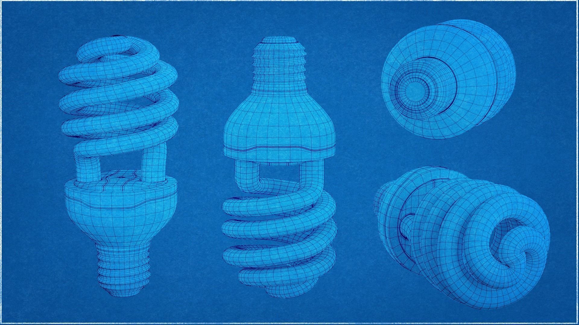 16 Bulbs Types 3D model_38