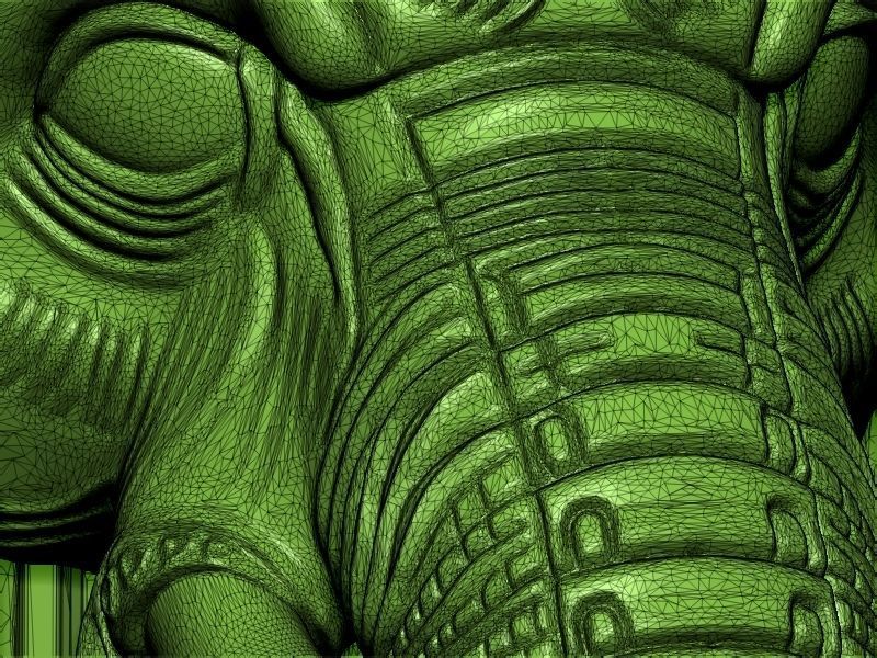 Elephant head Wine Holder 3D print model_18